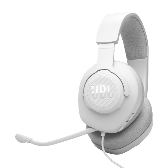 Auriculares Gaming JBL Quantum 100M2 Blancos con Micrófono Extraíble