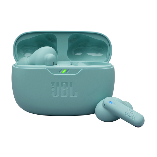 Auriculares Inalámbricos JBL Vibe Beam 2 – NC / Smart Ambient / 40h / Bluetooth Multipunto / App JBL / Menta