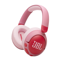 Auriculares JBL JR 470 NC – Inalámbricos, Infantiles, ANC, Control Parental, Rosados