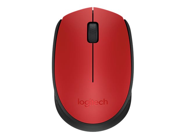 Ratón Inalámbrico Ambidextro Logitech M170 Rojo