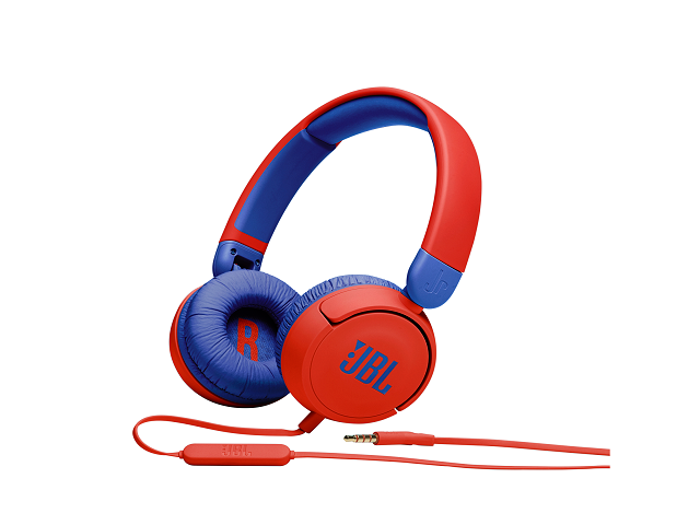 Auriculares JBL JR310 – Cableados, Supraaurales, Para Niños, Rojos