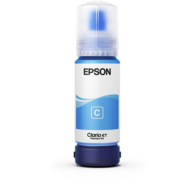 Recarga de Tinta Cian Original Epson T555 EcoTank