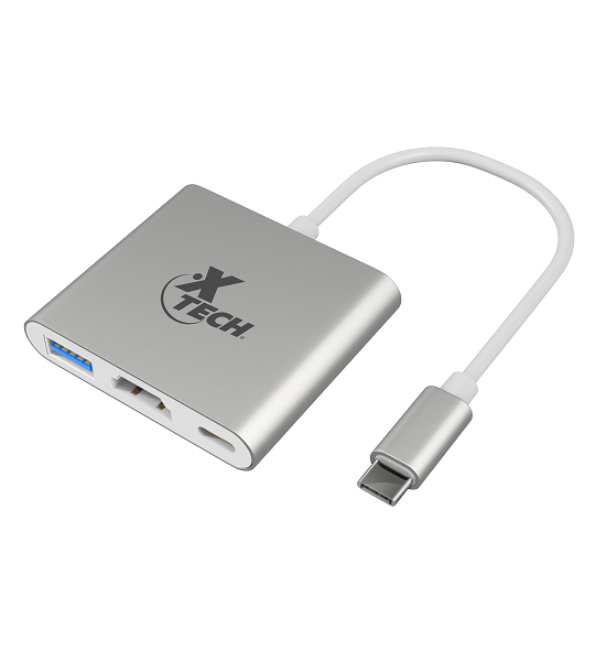Adaptador multipuerto USB Tipo-C® 3-en-1