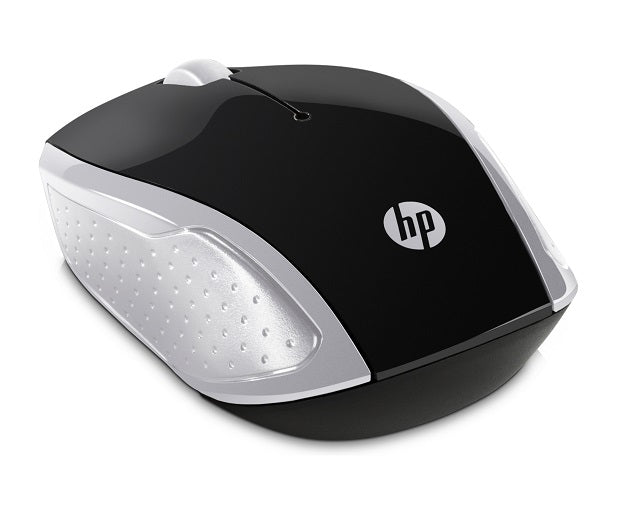 Mouse Inalámbrico Óptico HP 200 Plata