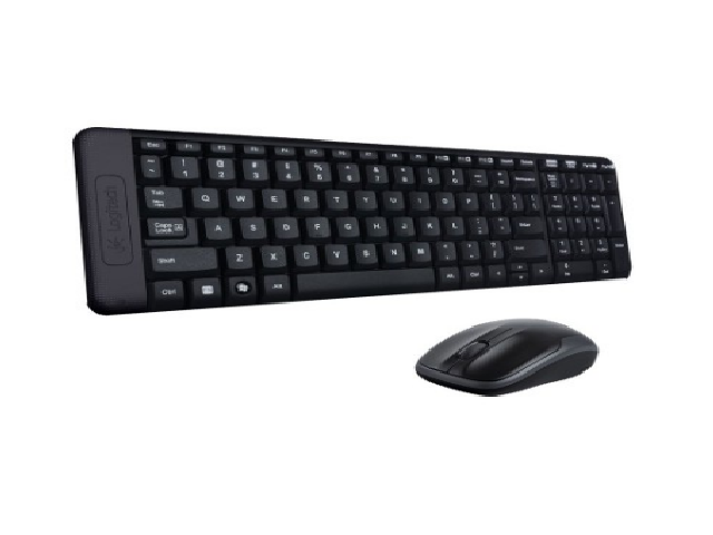 Set Teclado y Ratón Inalámbrico Español Logitech Wireless Combo MK220 2.4GHz
