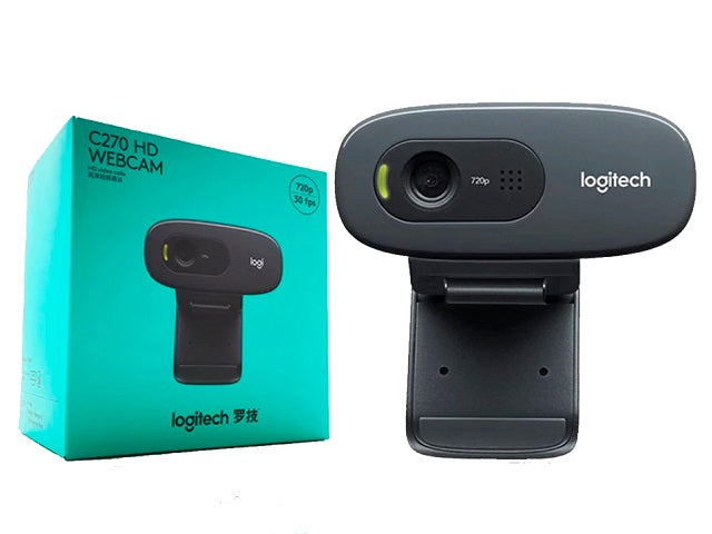 Webcam HD Logitech C270 con Audio USB 2.0
