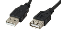 Cable USB 2.0 A Macho a Hembra 1.8m Xtech