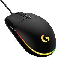 Mouse Gamer Logitech G203 LIGHTSYNC – USB / Cableado / Negro 910-005790