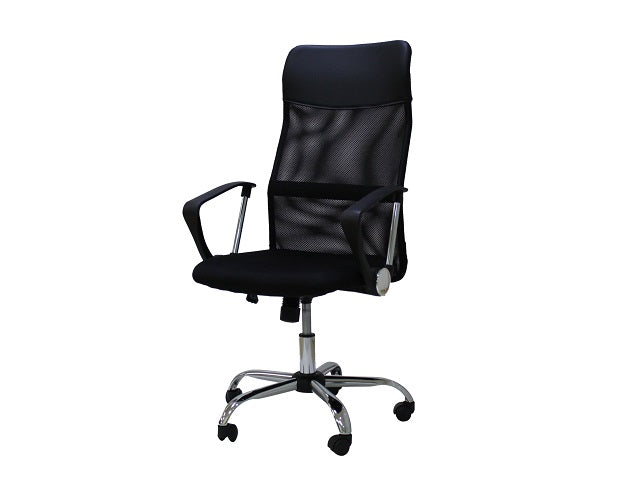 Silla de Oficina Ejecutiva Negra con Apoyabrazos Xtech Torin