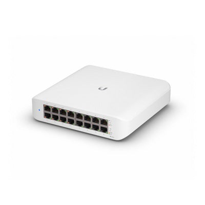 Switch Gestionado Lite 16 Puertos Gigabit 8 PoE+ UniFi Switch USW-Lite-16-POE