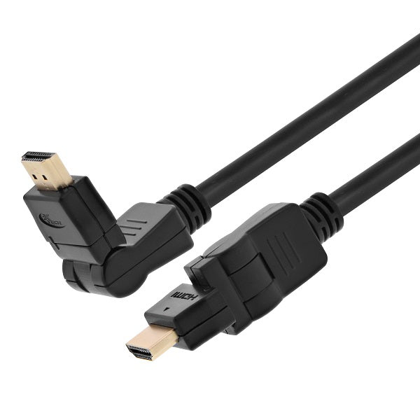 Cable de Audio/Video HDMI Giratorio 6ft Xtech XTC606