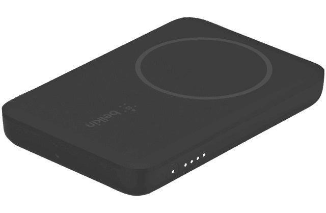 Cargador Portátil Belkin 2500mAh 7.5W MagSafe Negro