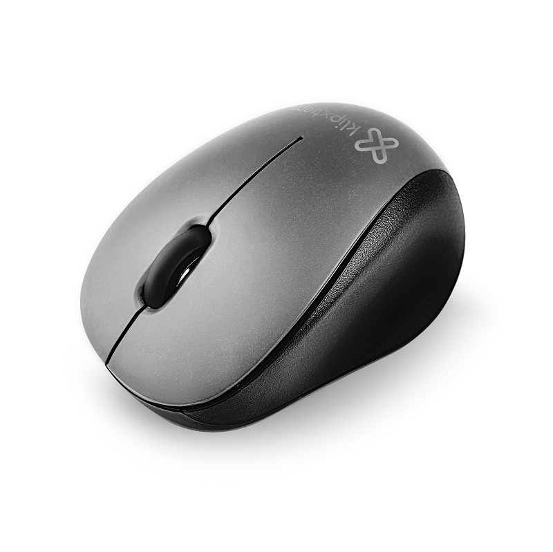 Mouse Inalámbrico Furtive Bluetooth 5.0 3 Botones 1600dpi Klip Xtreme Negro/Gris
