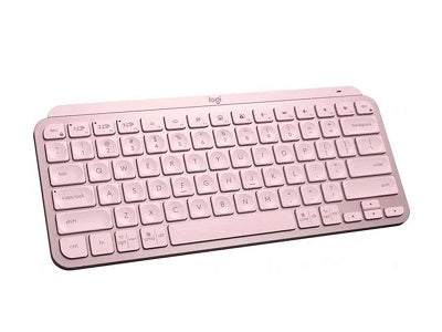 Teclado Inalámbrico Delgado Español Logitech MX Keys Mini Rosado