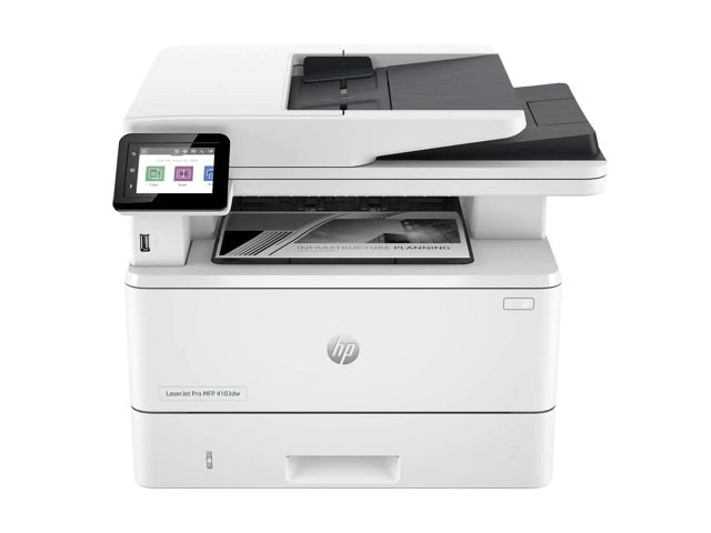 mpresora multifunción láser blanco y negro HP LaserJet Pro MFP 4103dw, dúplex, Wi-Fi – 2Z627A#BGJ
