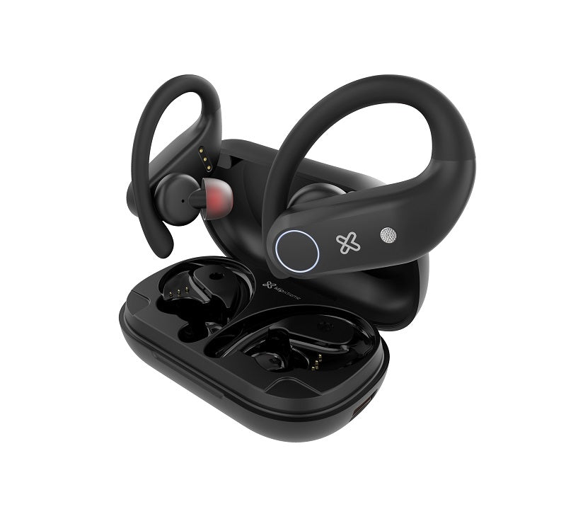 Auriculares True Wireless Xtremebuds TWS 108Hrs Klip Xtreme KTE-500BK Negros