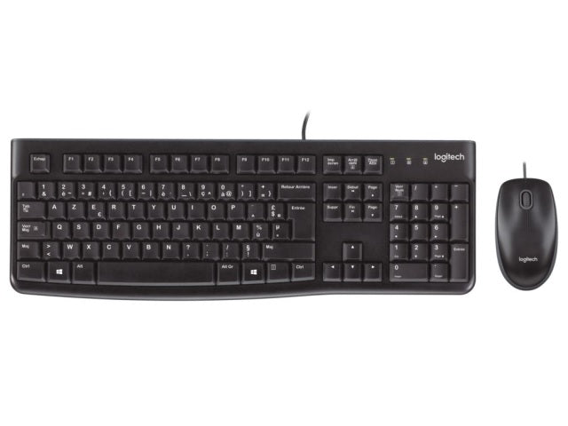 Set Logitech Desktop MK120 – Teclado + Mouse USB / Español 920-004428