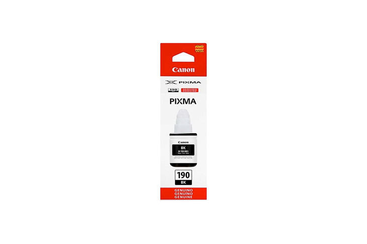Recarga de Tinta Negra Original Canon GI 190 BK