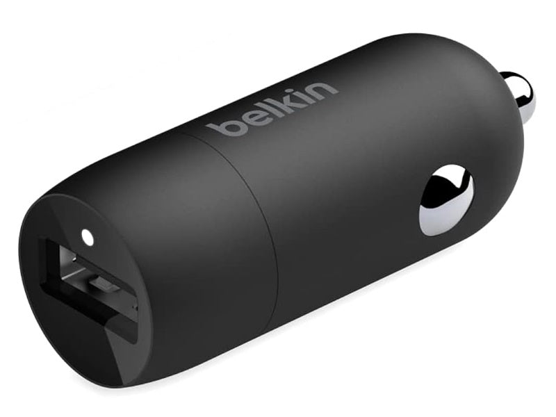 Cargador de Coche Belkin 20W Carga Rápida USB-C Negro