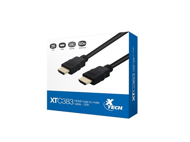 Cable HDMI 50ft Macho a Macho Xtech XTC-383