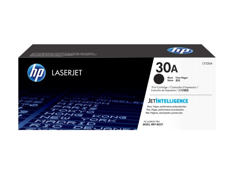 Cartucho de Tóner HP 30A – Negro, Original, CF230A