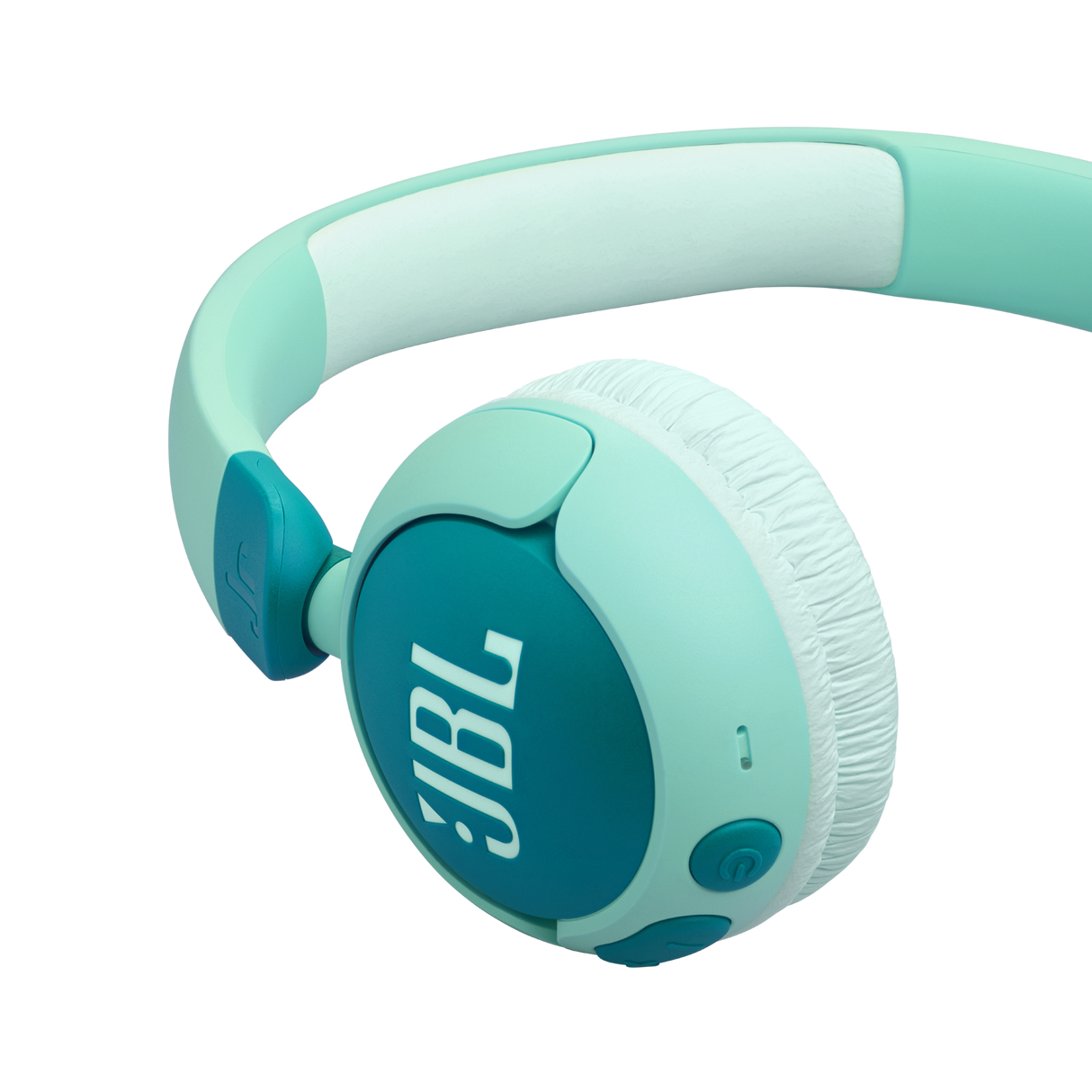 Auriculares Inalámbricos para Niños JBL JR 320 BT / Color Verde / Bluetooth / Micrófono / Volumen Seguro