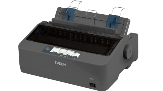 Impresora Matriz de Puntos Monocromática Epson LX 350 USB/Paralelo/Serial