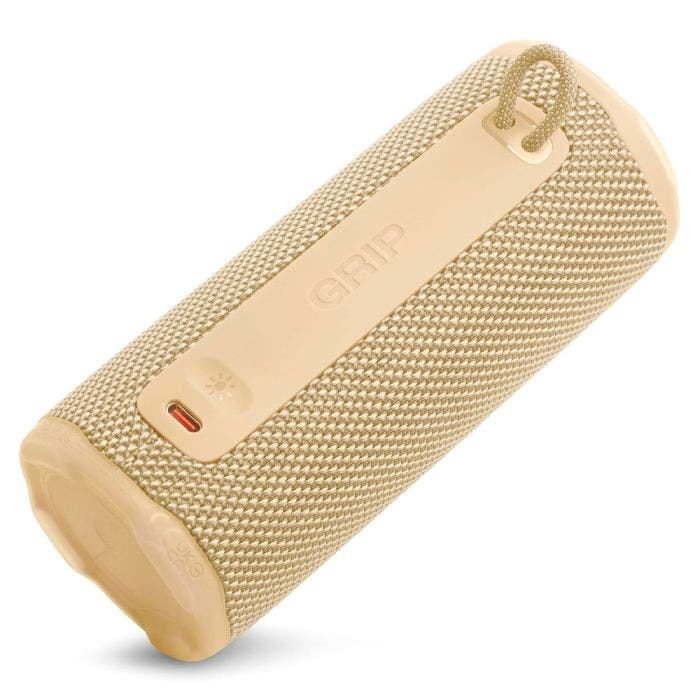 Bocina portátil – JBL Grip – Bluetooth – IP68 – 14h batería – Amarillo