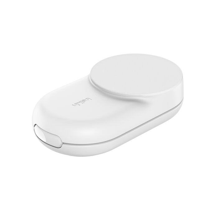 Cargador inalámbrico – Belkin UltraCharge – 3 en 1 – Plegable magnético – Qi2 25W – Blanco – Round Form (WIZ037ttWH)