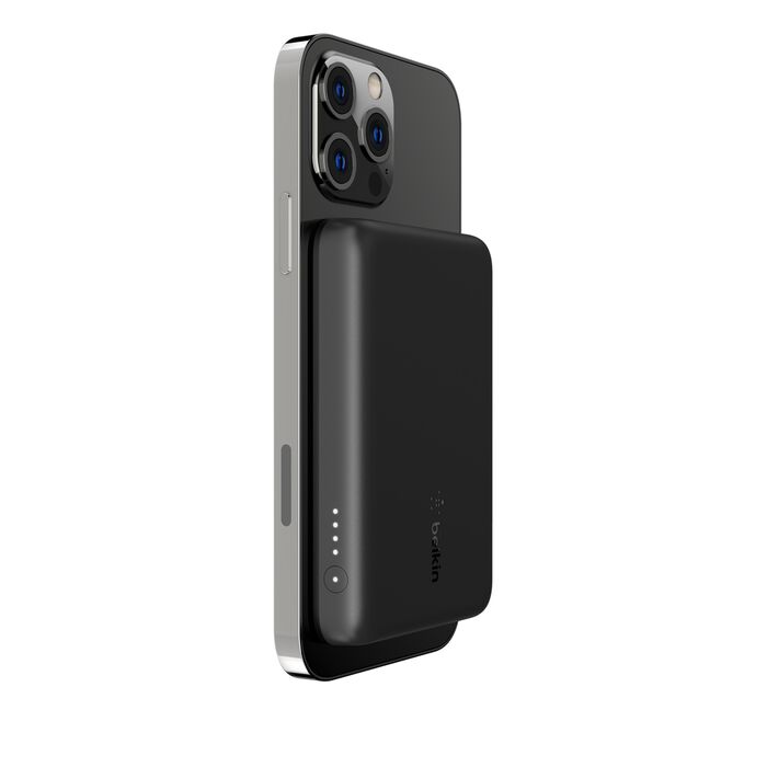 Cargador Portátil Belkin 2500mAh 7.5W MagSafe Negro