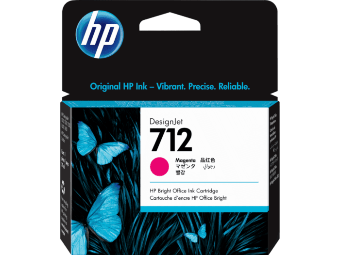 Cartucho de Tinta Magenta Original HP 712 DesignJet 29ml