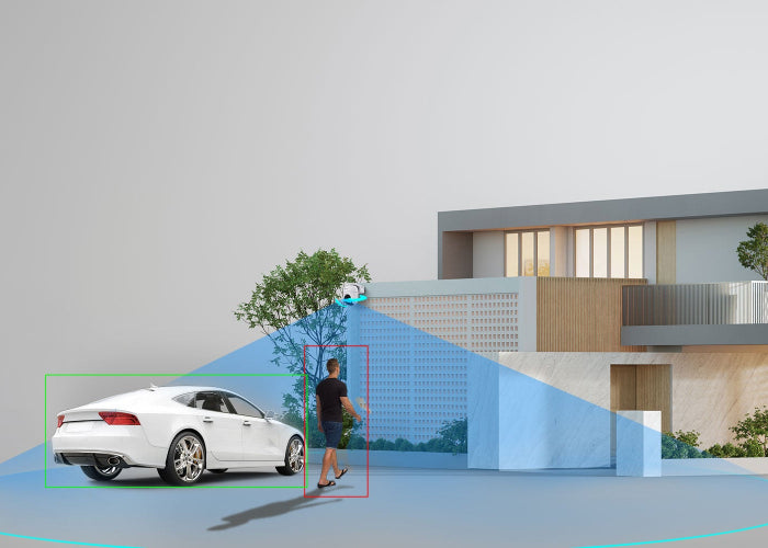 Cámara de Seguridad Wi‑Fi con rotación horizontal y vertical alimentada por batería – EZVIZ CB8 Lite 2K⁺