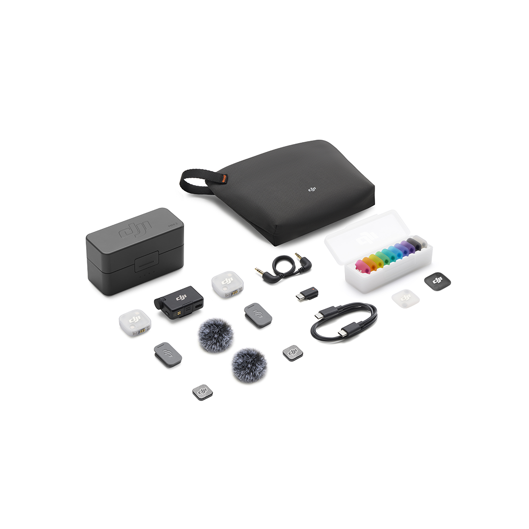 Micrófono Inalámbrico Dual DJI Mic Mini 2 – Con Estuche de Carga