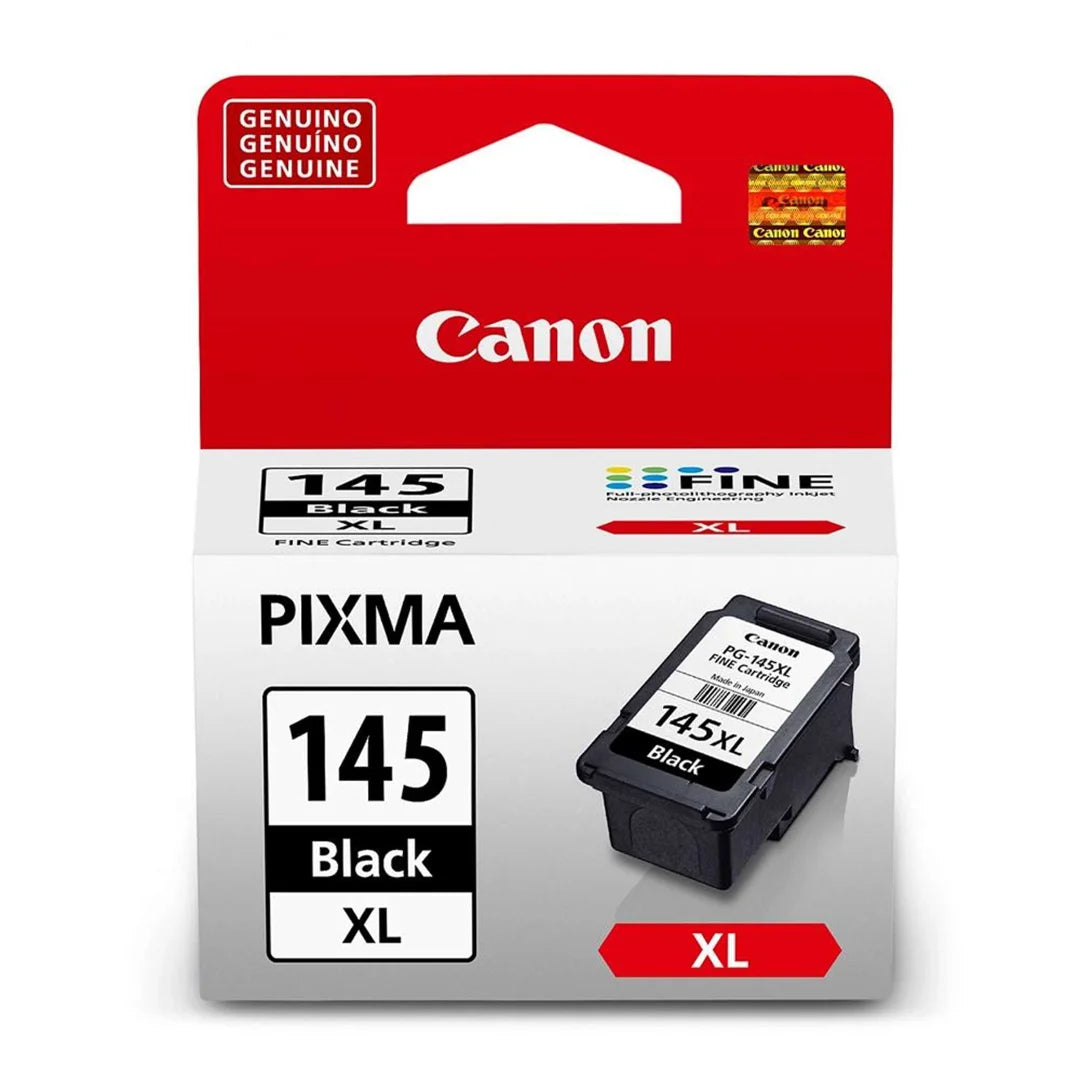 Cartucho de Tinta Canon PG-145XL Negro de Gran Capacidad – 12 ml