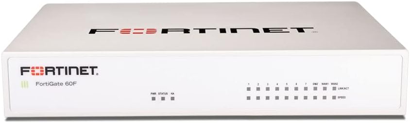 Firewall Fortinet FortiGate 60F – NGFW 10GbE, Escritorio, FG-60F