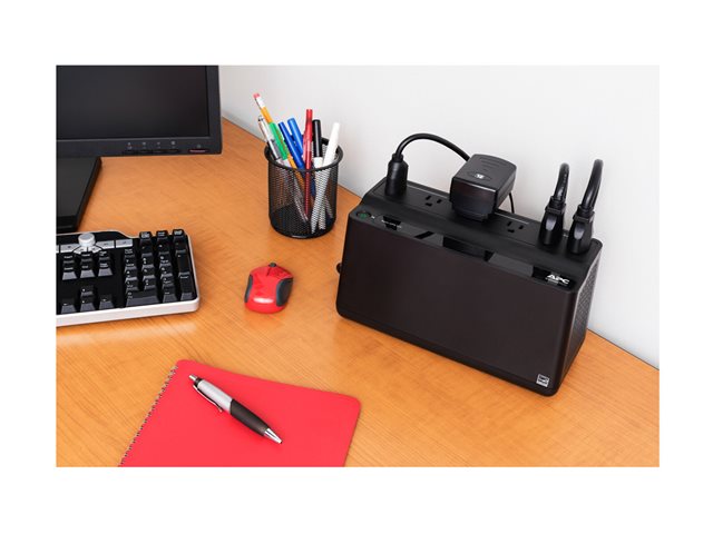 UPS APC Back-UPS BE425M, 425VA / 255W, 6 tomas, diseño compacto