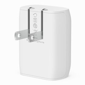 Adaptador de Corriente Belkin WCA006dq1MWH-B5 PPS 20W USB-C Blanco con Cable Lightning