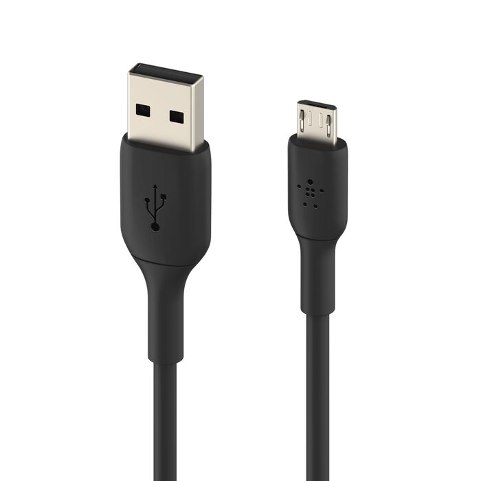 Cable cargador USB‑A a Micro‑USB – Belkin BoostCharge – 1 m – Negro – CAB005bt1MBK