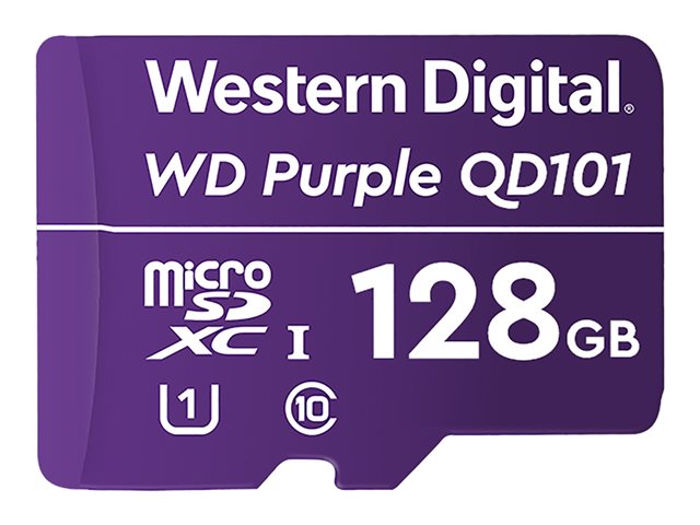 Tarjeta microSD Western Digital WD Purple SC QD101 128 GB – WDD128G1P0C