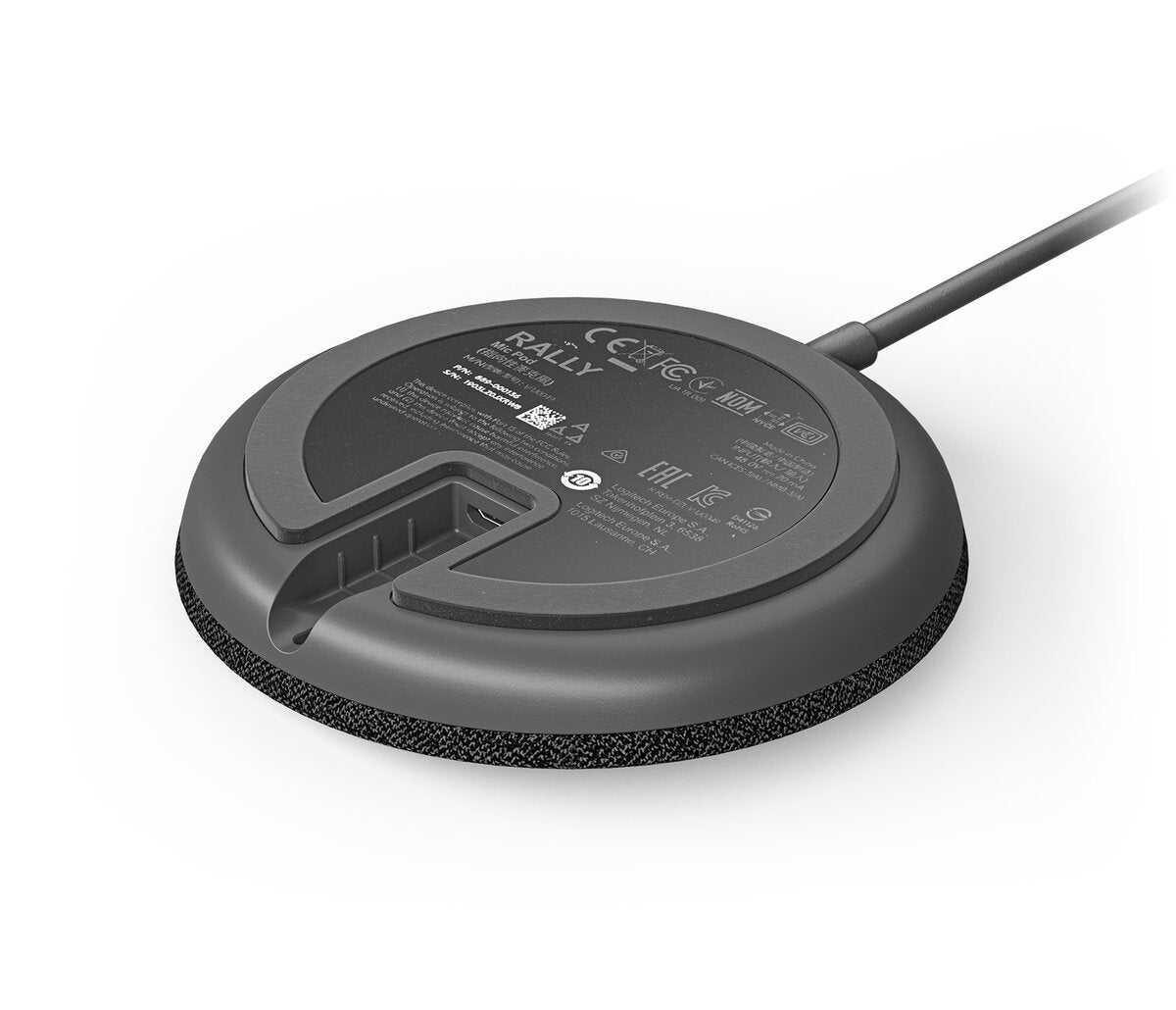 Micrófono Logitech Rally Mic Pod – Audio Premium para Salas de Reunión