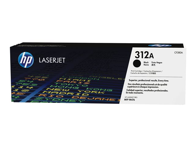 Cartucho de Toner Negro Original HP 312A LaserJet Pro Color