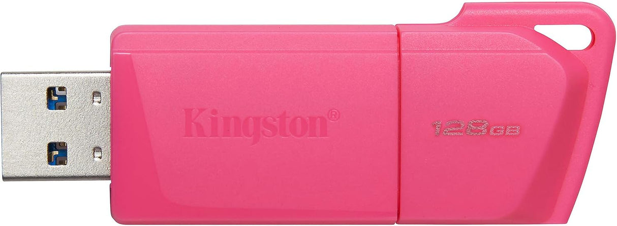 USB Flash Drive – Kingston DataTraveler Exodia NEON – 128GB – USB 3.2 Gen 2 – KC‑U2L128‑7LN – Pink