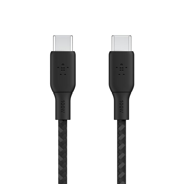 Cable USB-C a USB-C Belkin CAB014BT2MBK BoostCharge 2m Negro