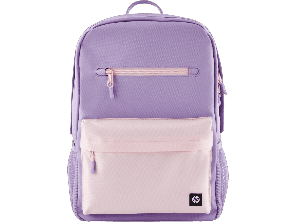 Mochila HP Campus LVR Backpack – 15.6" – Color Lavanda – Diseño Resistente y Moderno