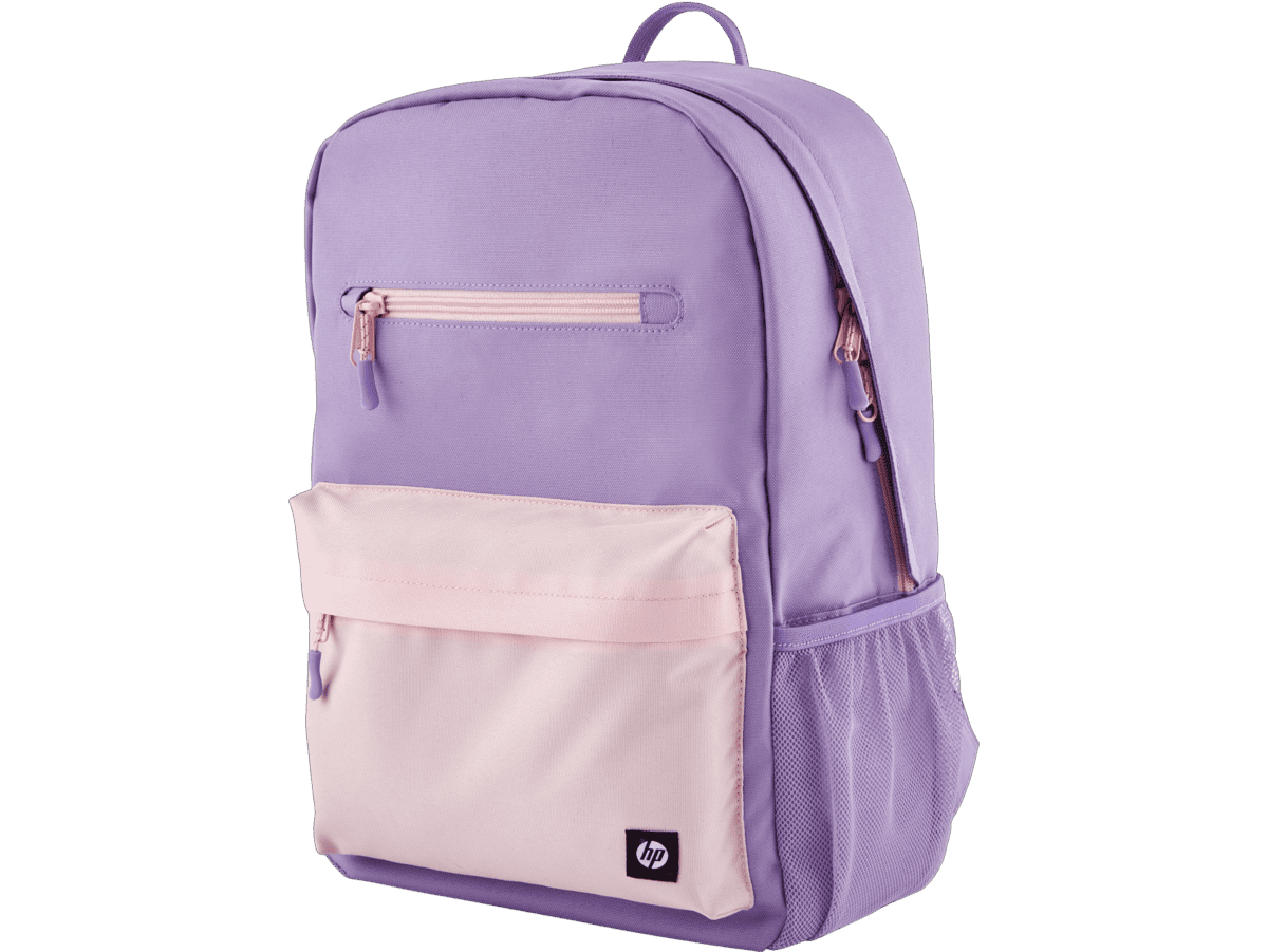 Mochila HP Campus LVR Backpack – 15.6" – Color Lavanda – Diseño Resistente y Moderno