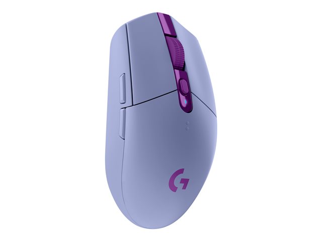 Mouse Inalámbrico Gaming Logitech G G305 / Lila / Sensor HERO / LIGHTSPEED