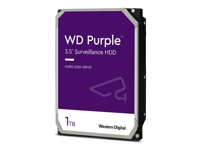 Disco Duro Interno WD Purple 1TB 3.5" SATA 64MB Cache