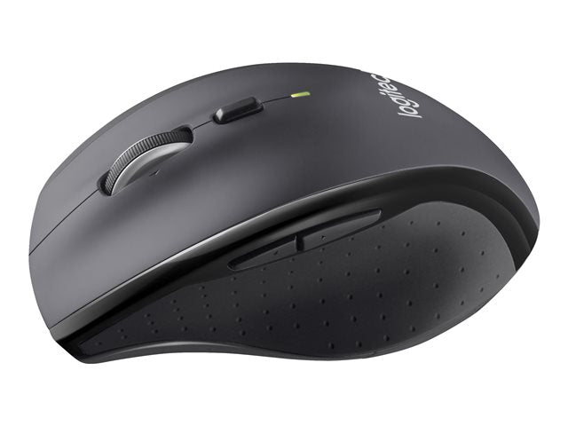 Ratón Ergonómico Inalámbrico Láser Diestro Logitech Marathon M705 Carbón