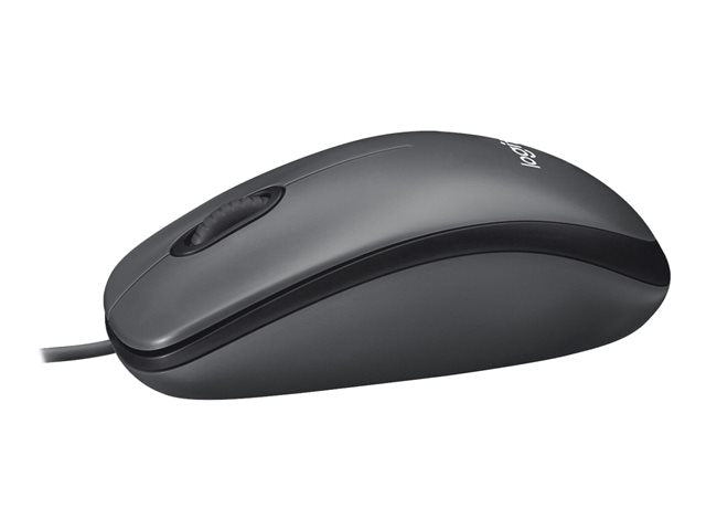 Ratón Óptico Cableado Ambidextro Logitech M90 USB