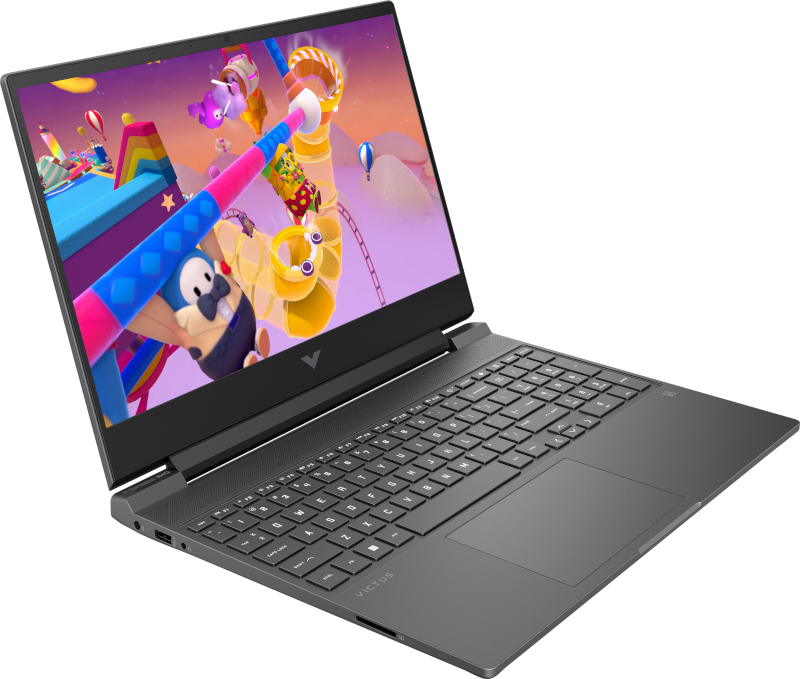 Laptop Gaming HP Victus 15-fb3009la – 15.6" FHD / Ryzen 5 / RTX 3050 / 8 GB RAM / 512 GB SSD / 144 Hz / Windows 11 Home / Gris Espacial